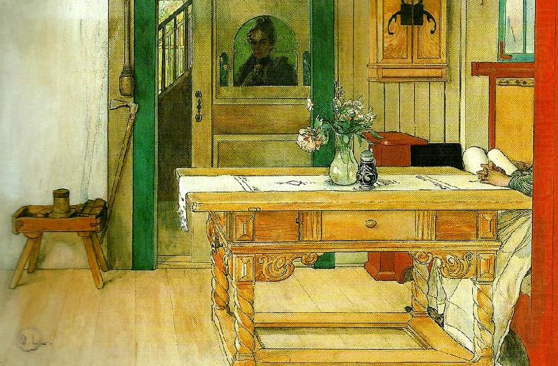 Carl Larsson sondag -sondagsvila china oil painting image